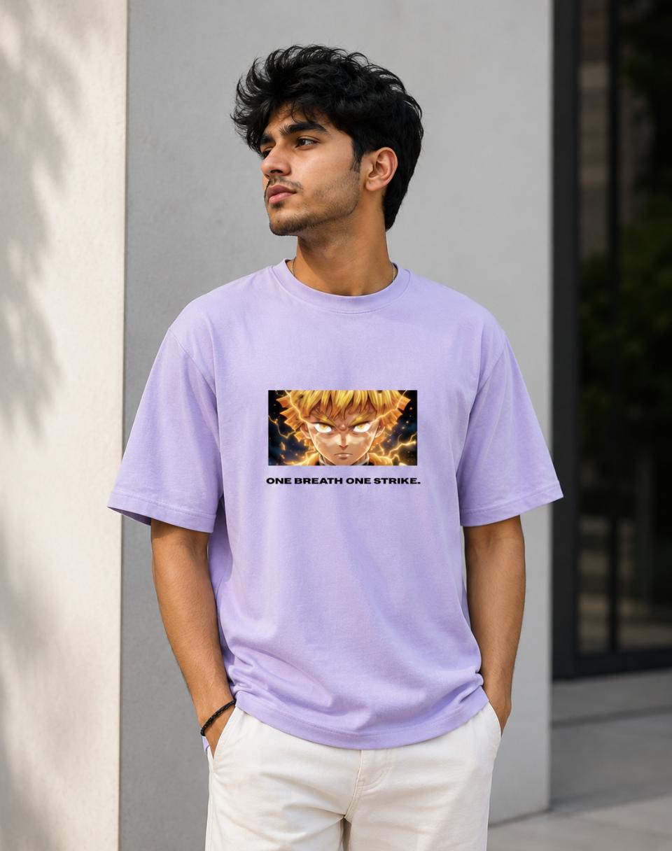 Zenistu-One breath One strike-Oversized Tee